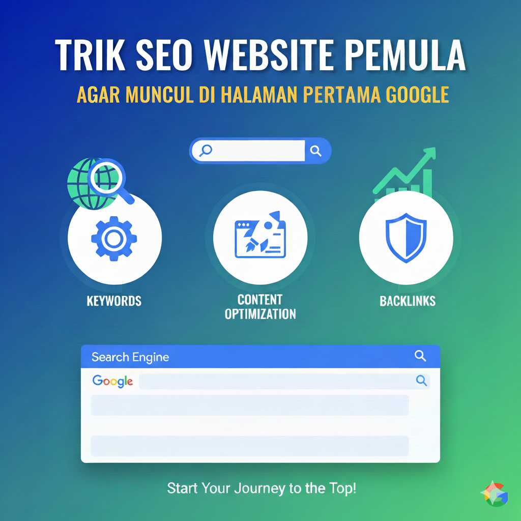 Trik SEO Website Pemula Agar Muncul di Halaman Pertama Google