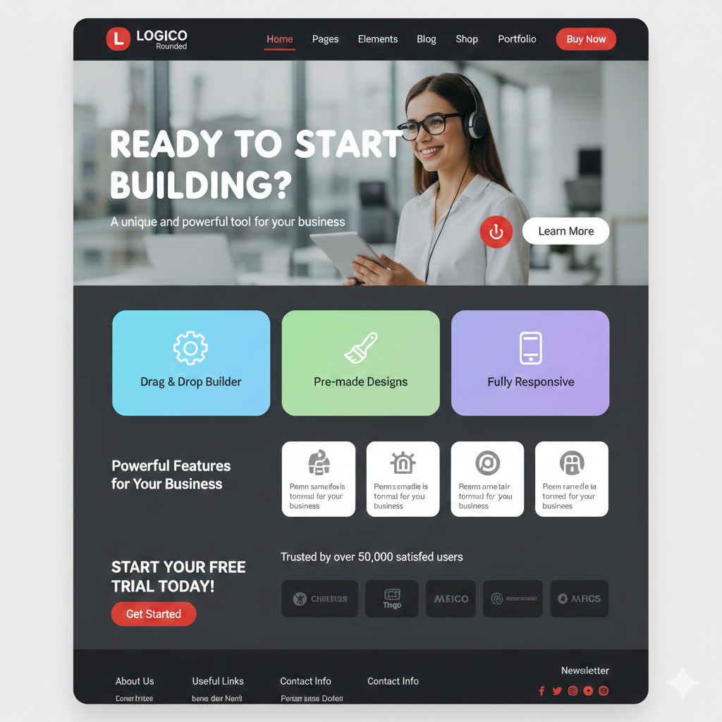 contoh website logistik